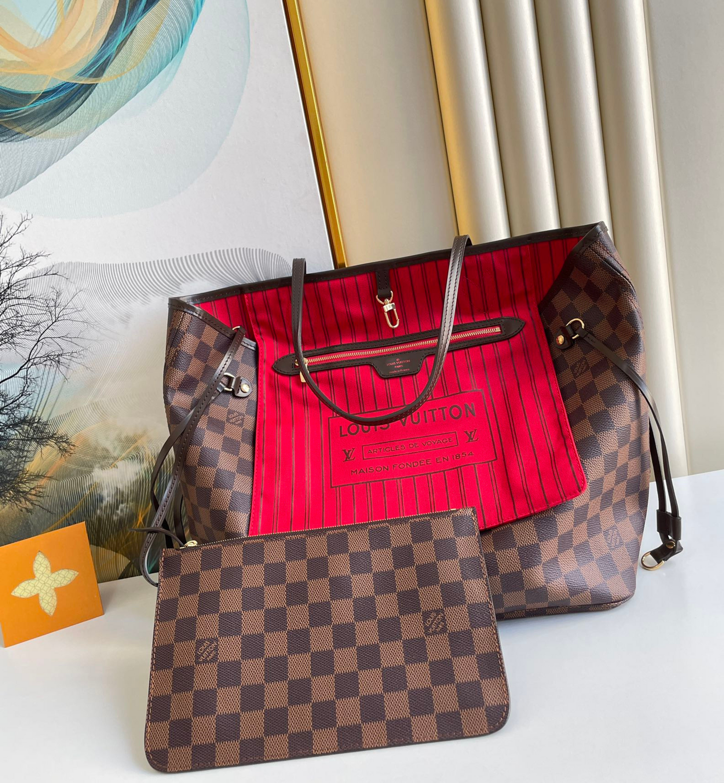 Bolsa Louis Vuitton Neverfull Damier MM