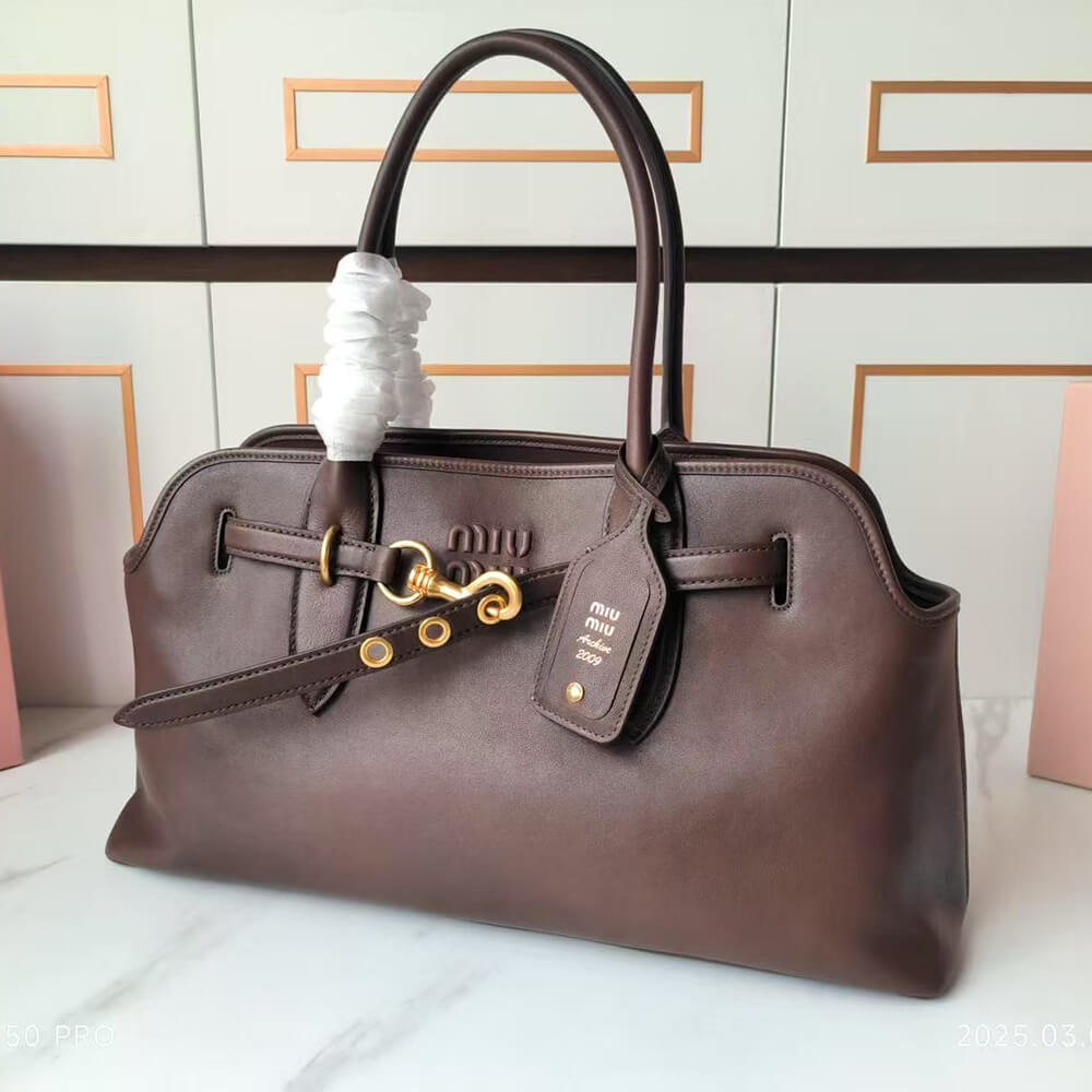 MiuMiu Large Aventure Nappa