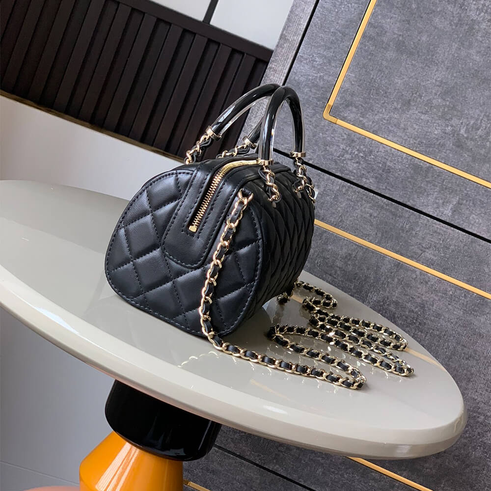 Chanel Mini Boston Bowling