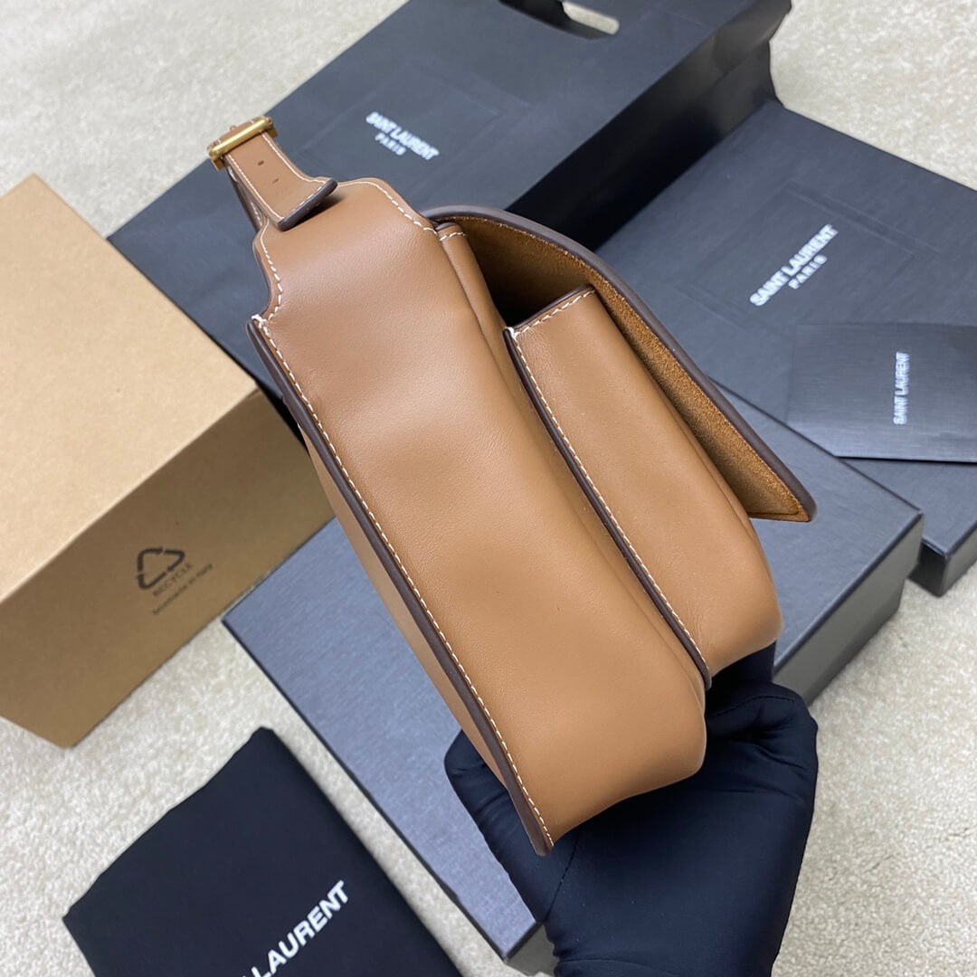 YSL niki besace leather handbag(high-end grade)