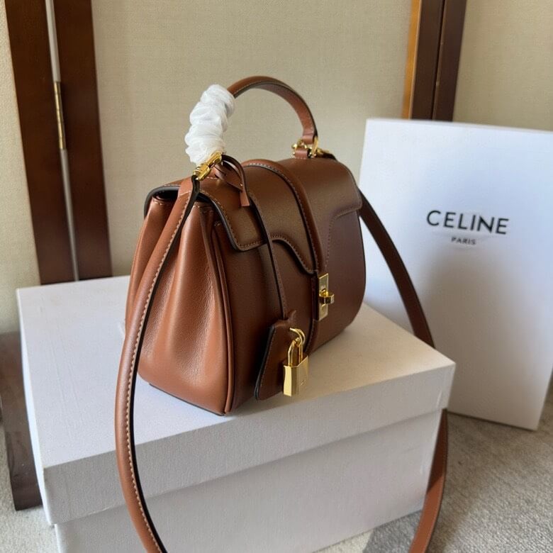 Celine 16 Satin Cowhide Mini