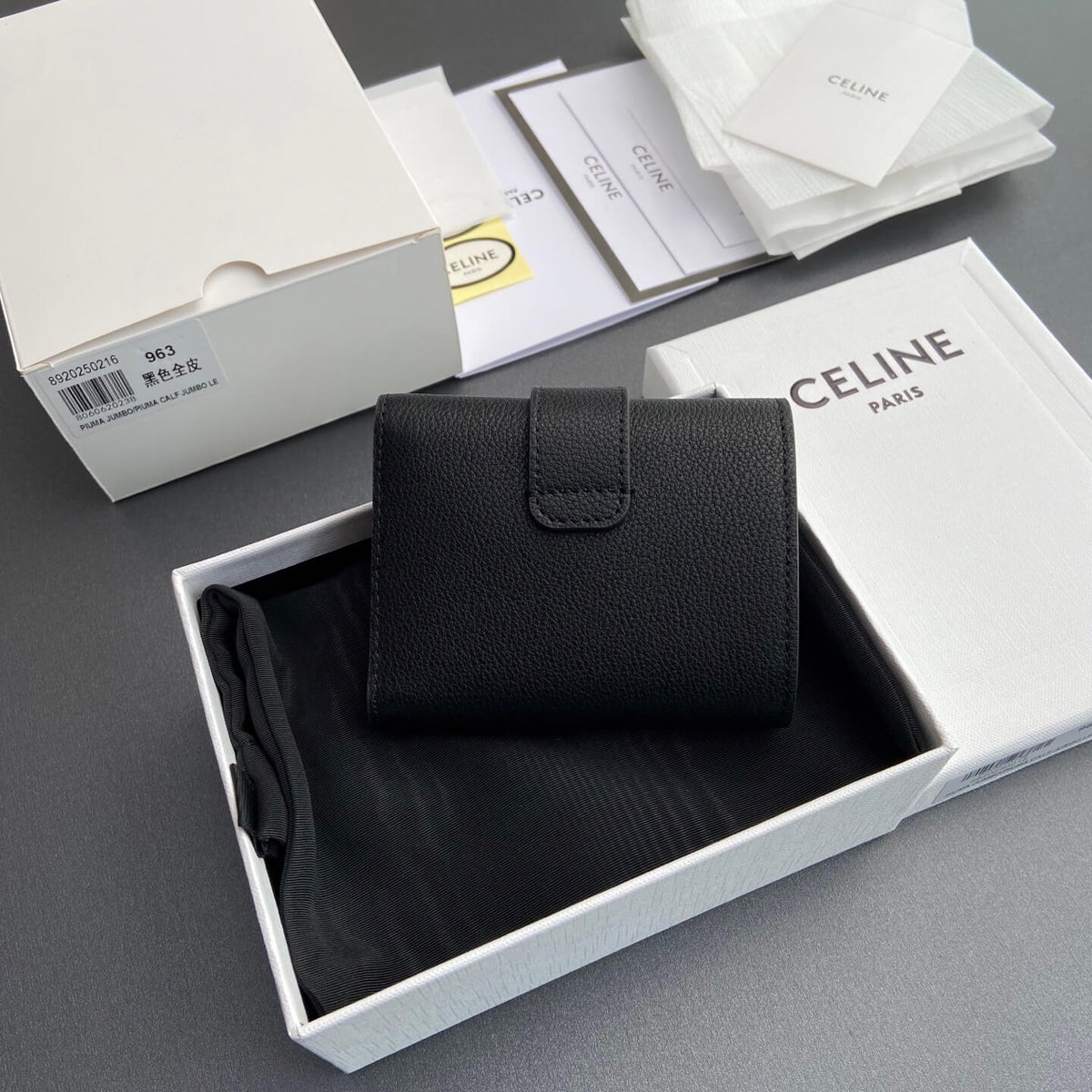 Celine Nino Slim Strap Wallet