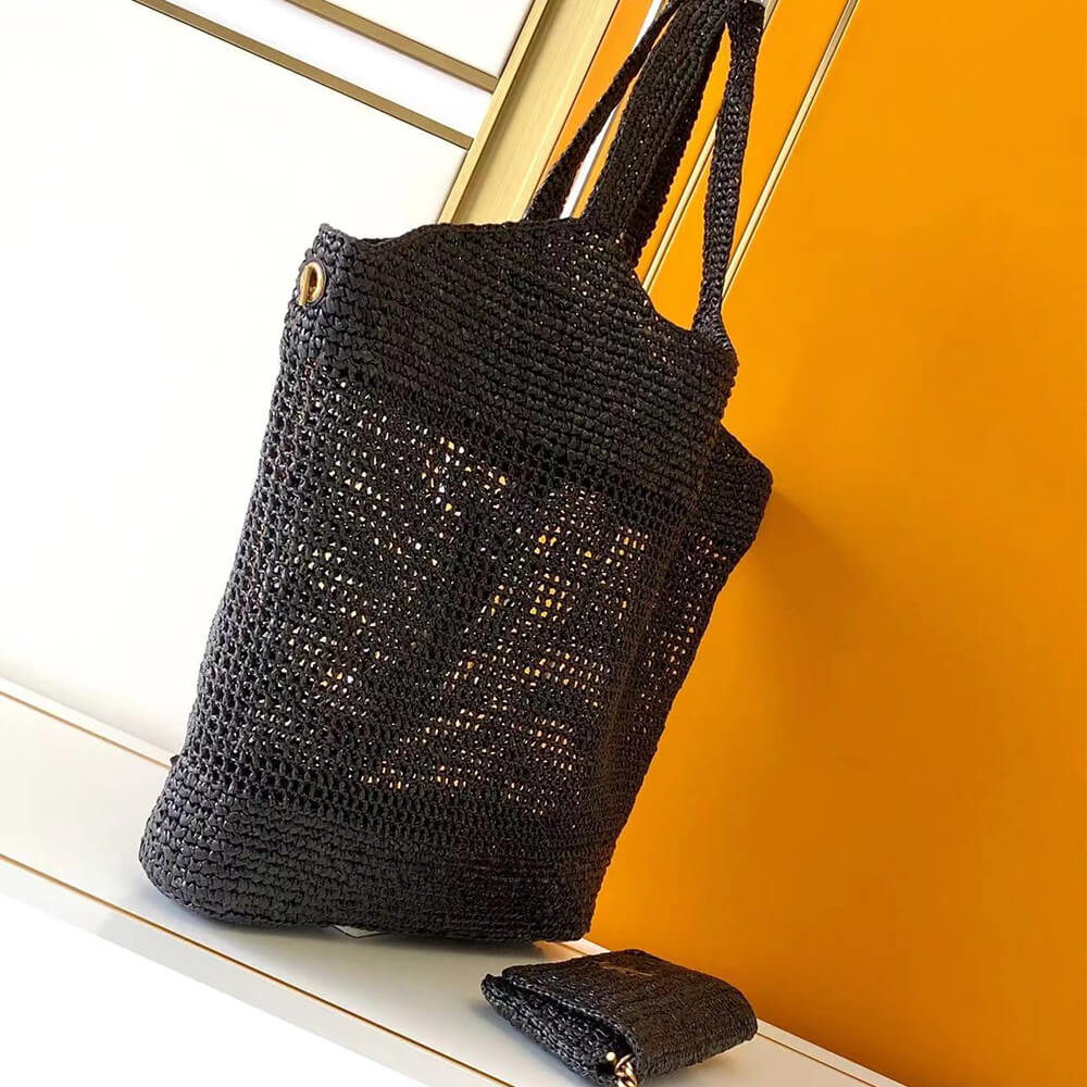 Ysl Icare in raffia