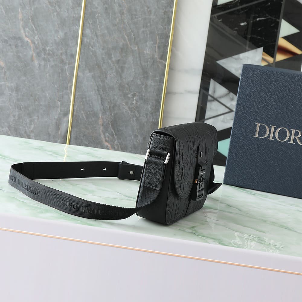 Dior Small Saddle Messenger Bag with Flap