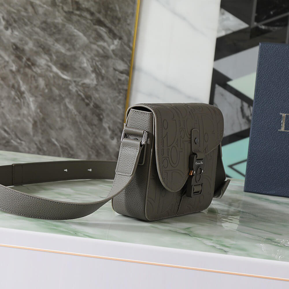 Dior Small Saddle Messenger Bag with Flap