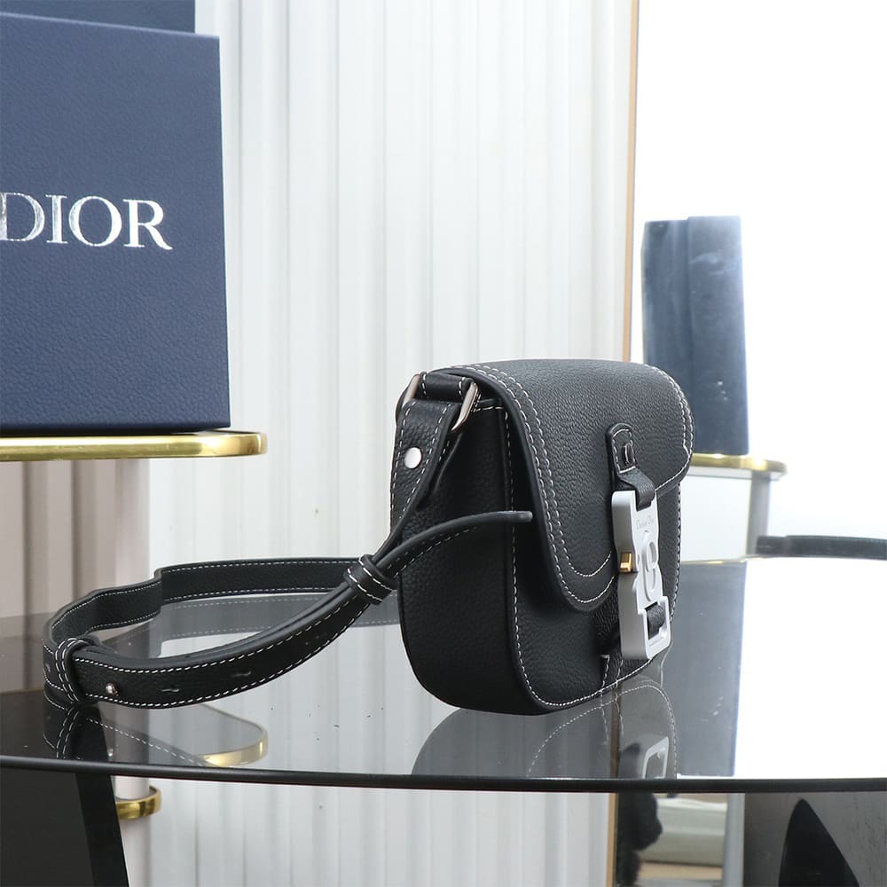 Dior Mini Saddle Messenger Bag with Flap