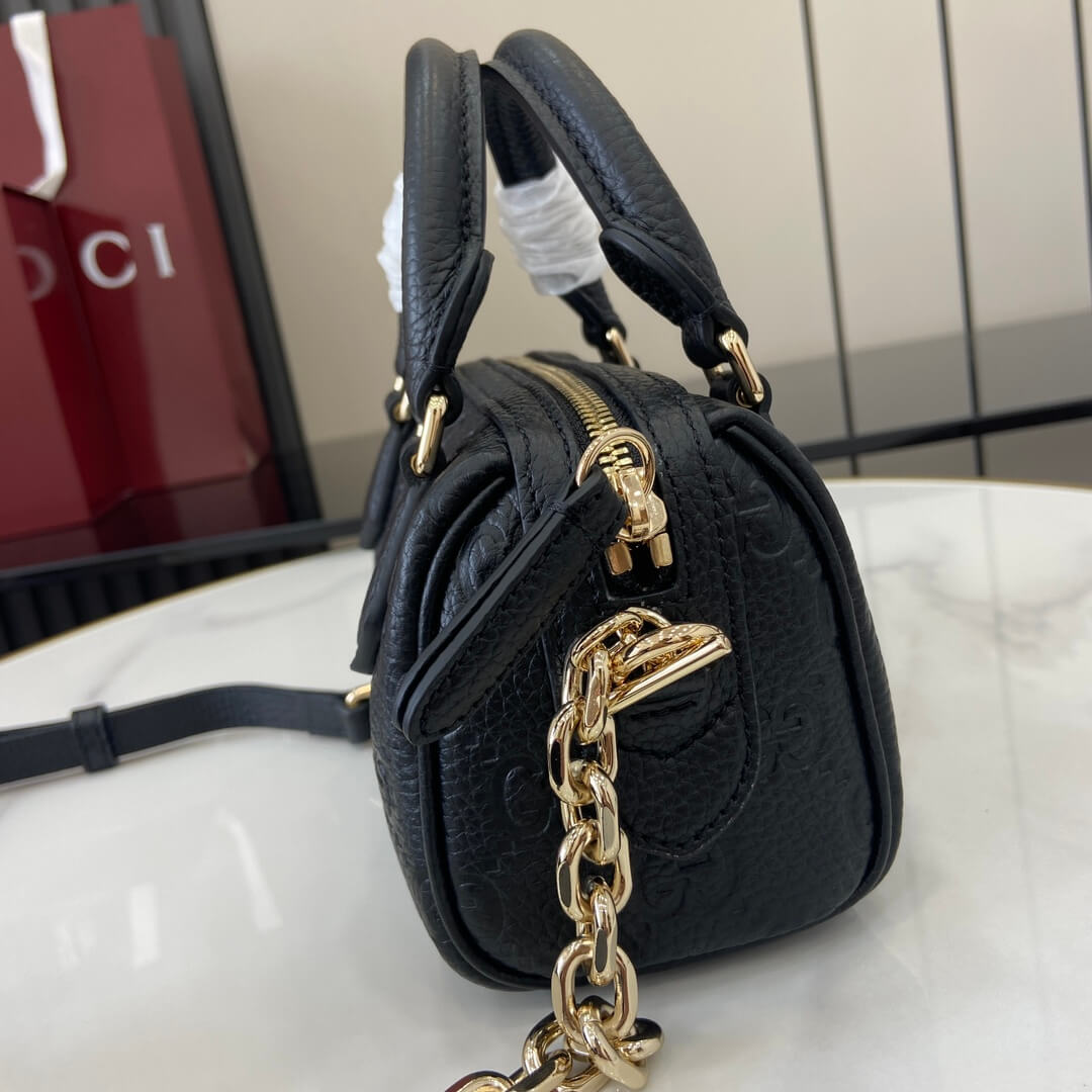 Gucci Emblem Mini Boston