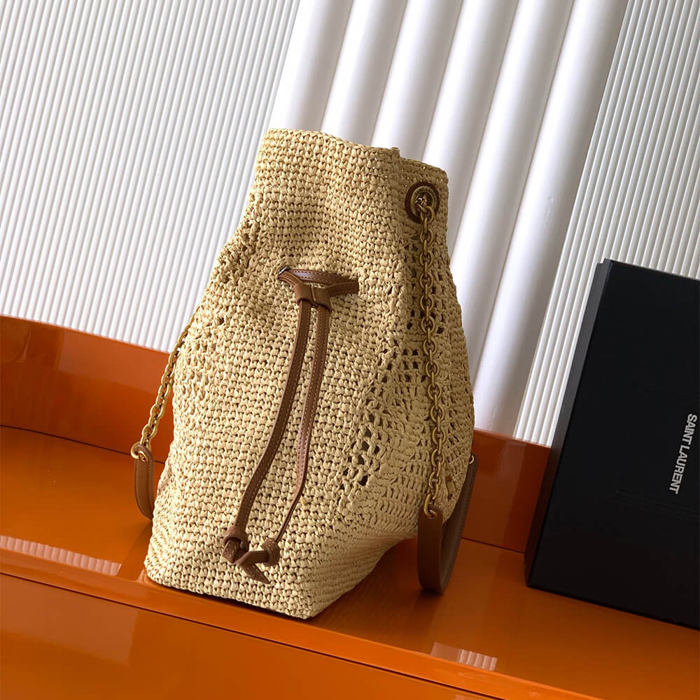Ysl Jamie Shopping Raffia