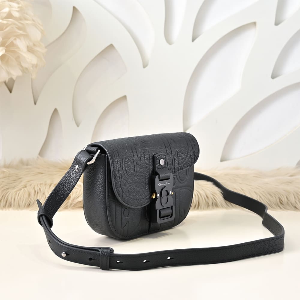 Dior Mini Saddle Messenger Bag with Flap