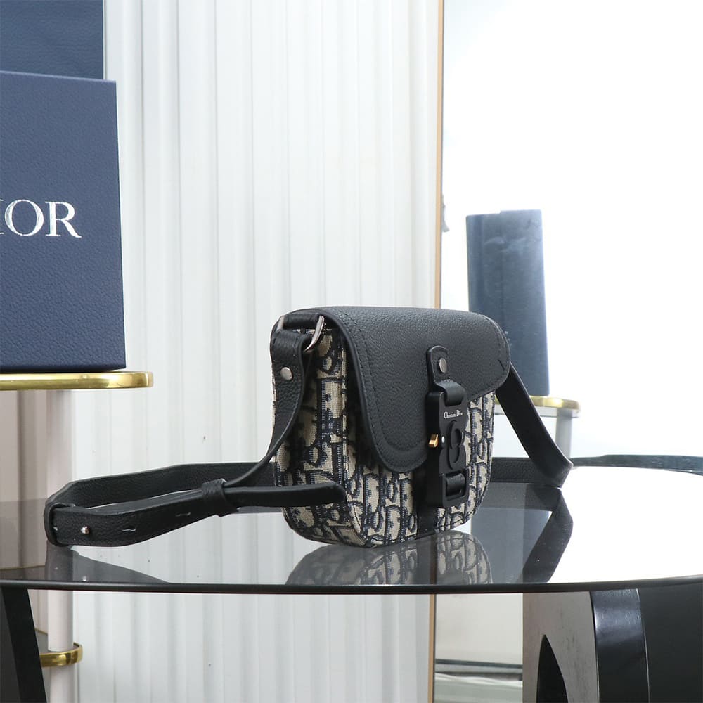 Dior Mini Saddle Messenger Bag with Flap
