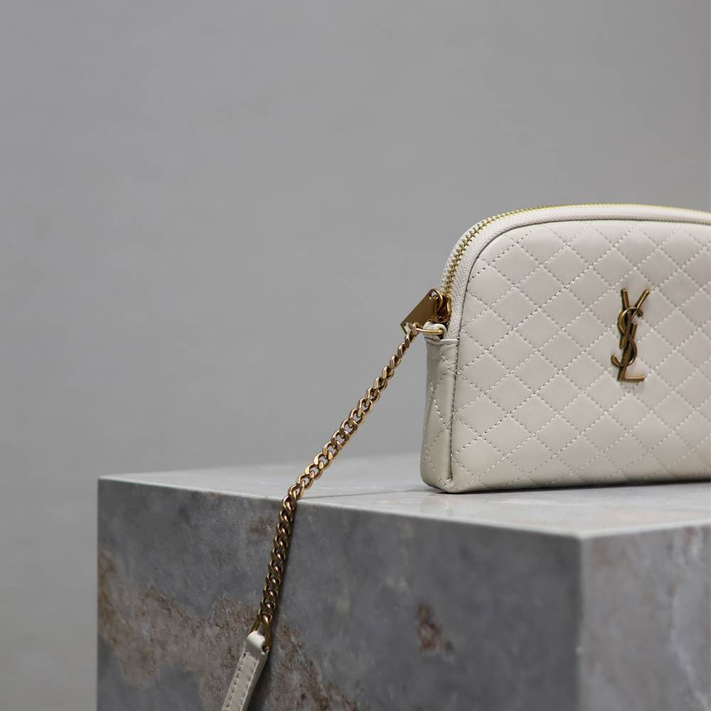 Ysl Gaby Zippered Pouch