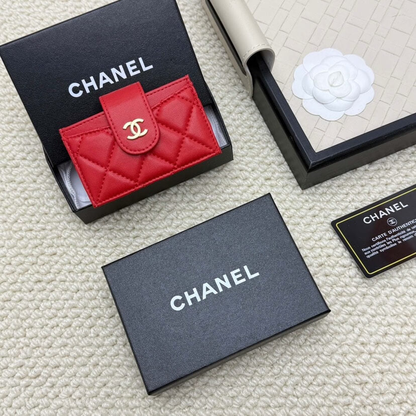 CHANEL Accordion Card Holder