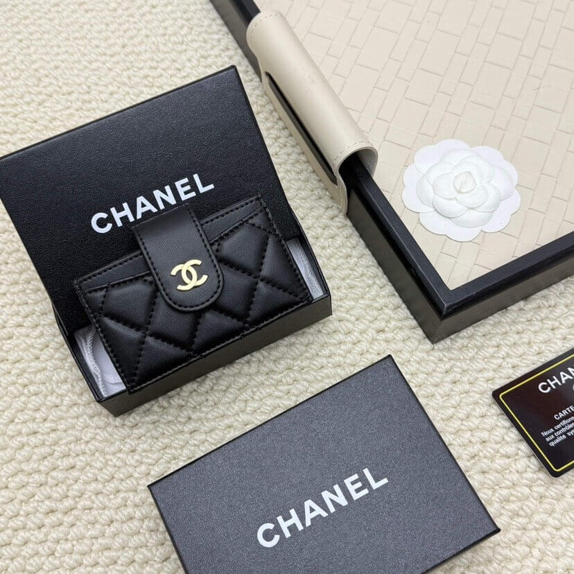CHANEL Accordion Card Holder