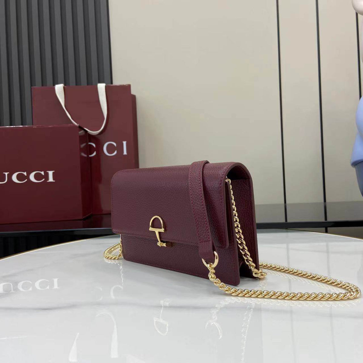 Gucci Horsebit Chain Wallet