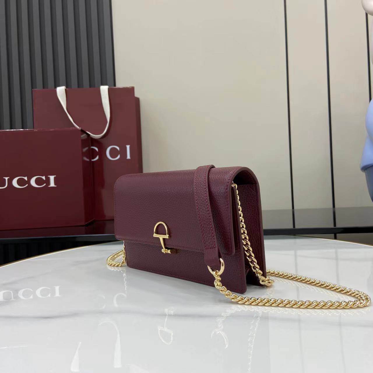 Gucci Horse Bit Chain Wallet