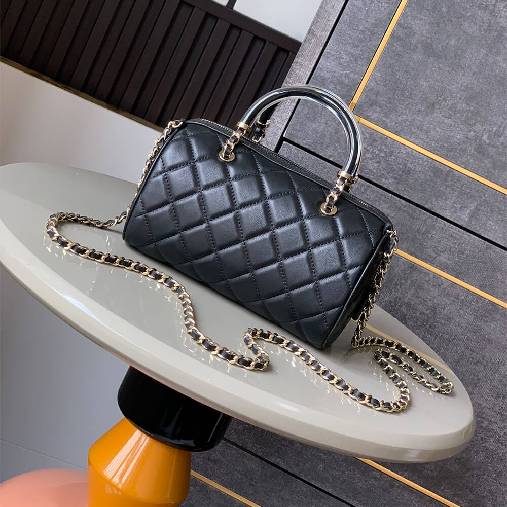 Chanel Mini Boston Bowling