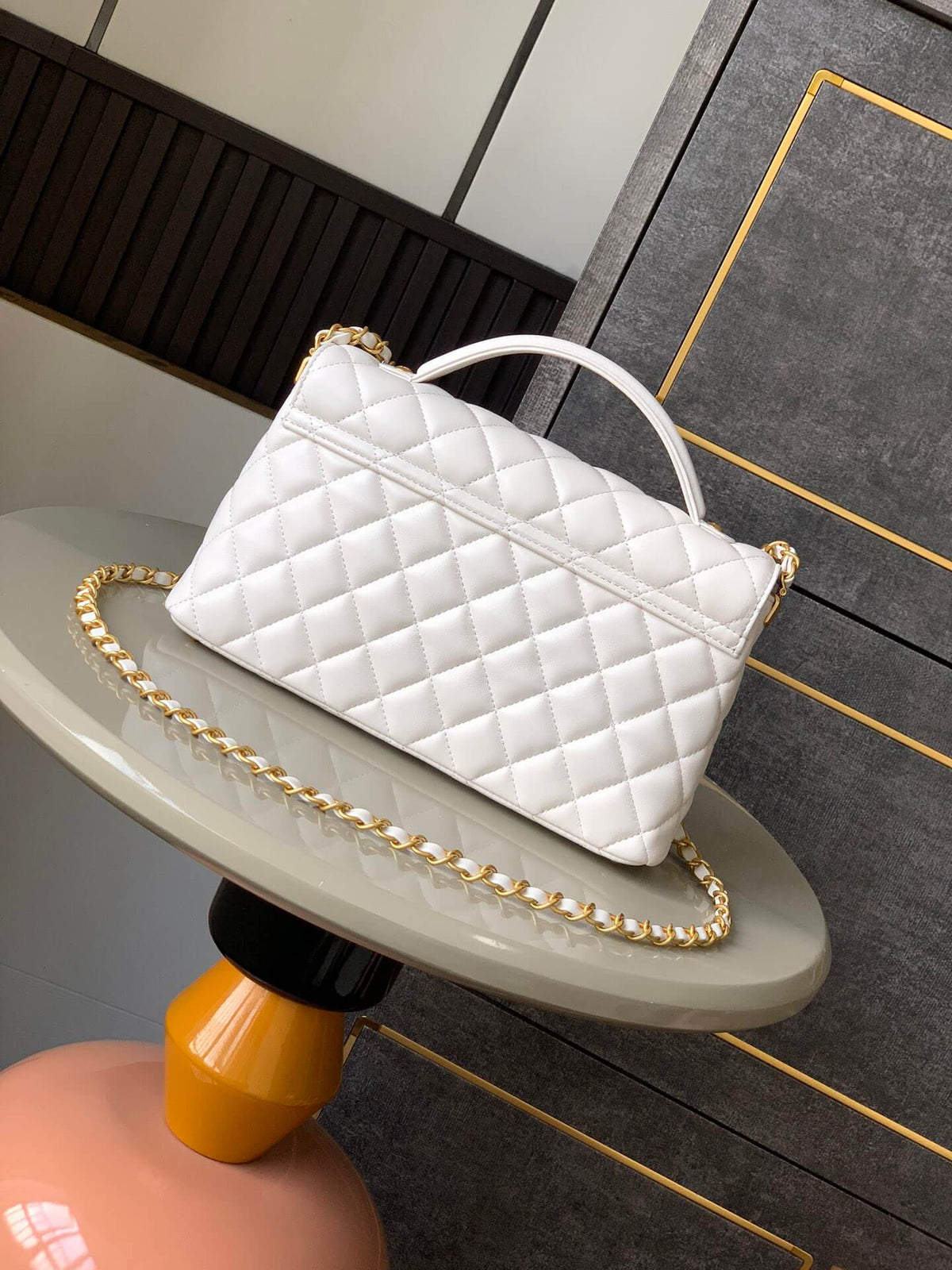 Chanel Large Flap Top Handle