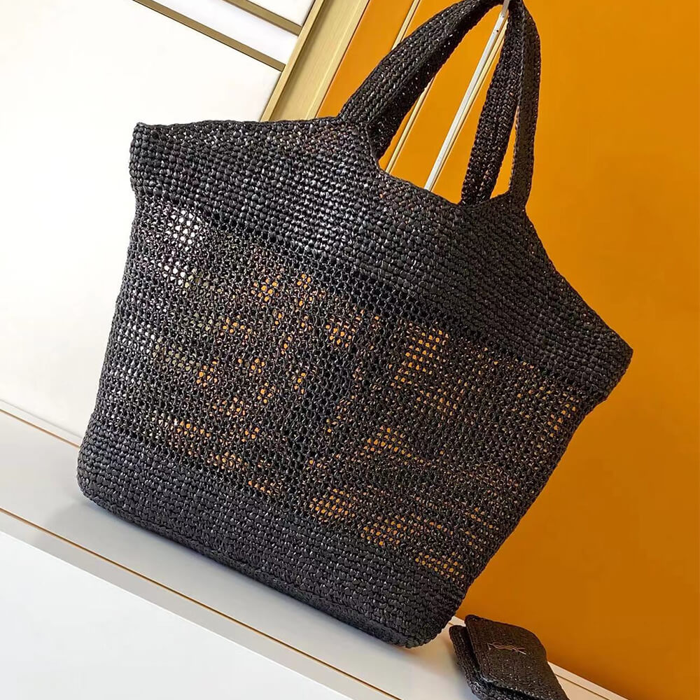 Ysl Icare in raffia