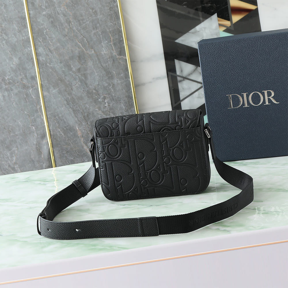 Dior Small Saddle Messenger Bag with Flap