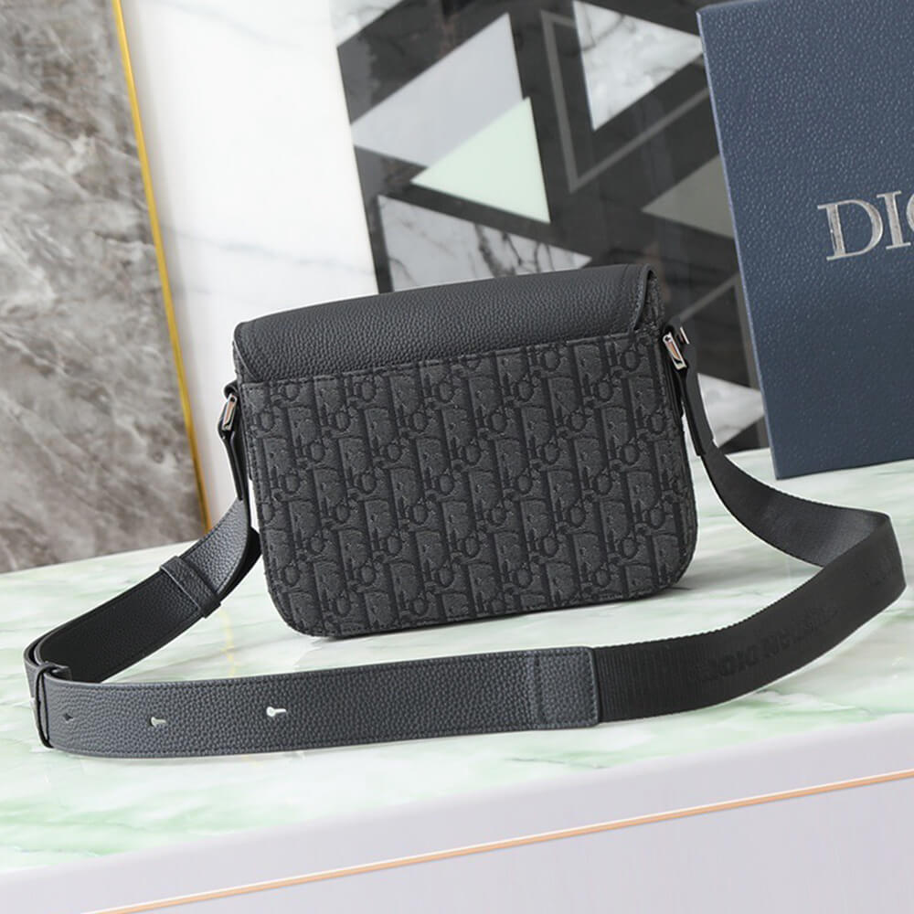 Dior Small Saddle Messenger Bag with Flap