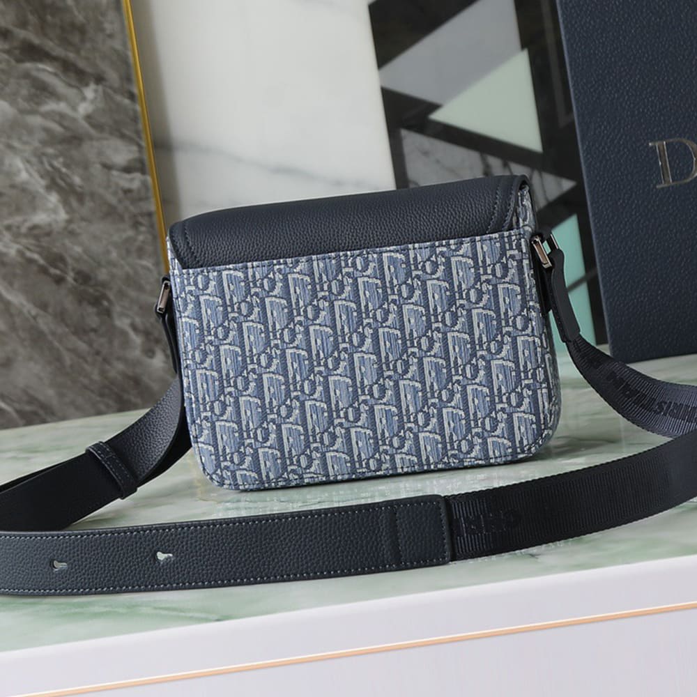 Dior Small Saddle Messenger Bag with Flap