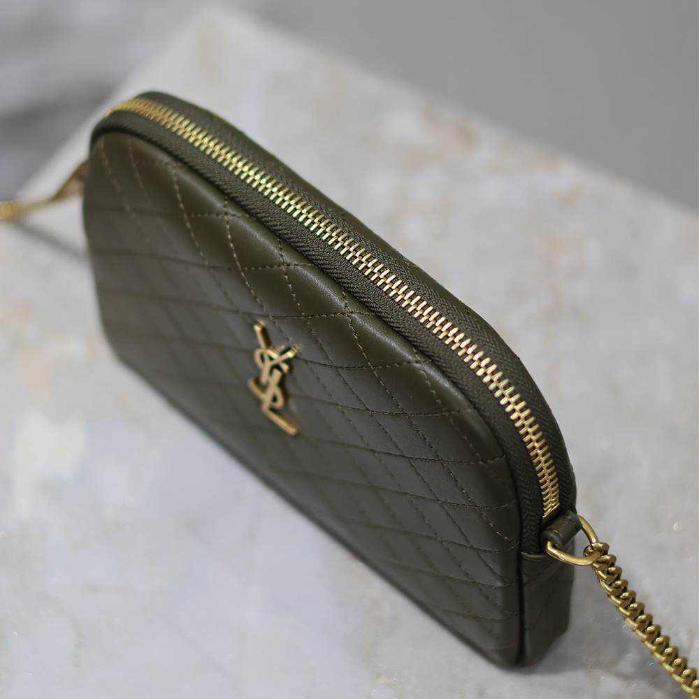 Ysl Gaby Zippered Pouch