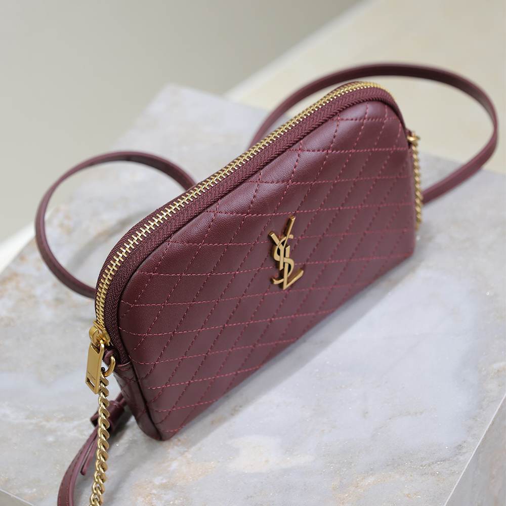Ysl Gaby Zippered Pouch
