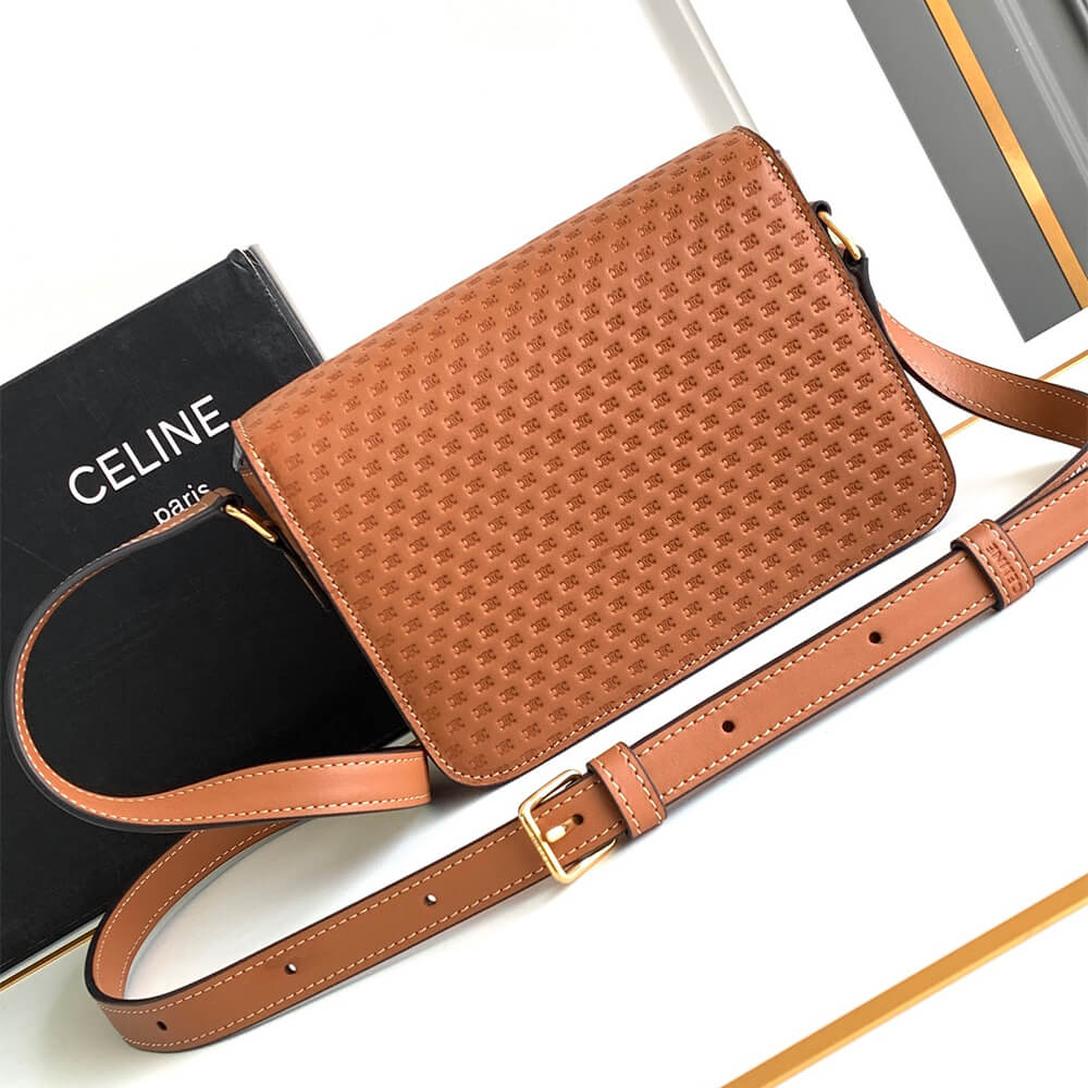 CELINE TEEN TRIOMPHE handbag(HIGH-END GRADE)