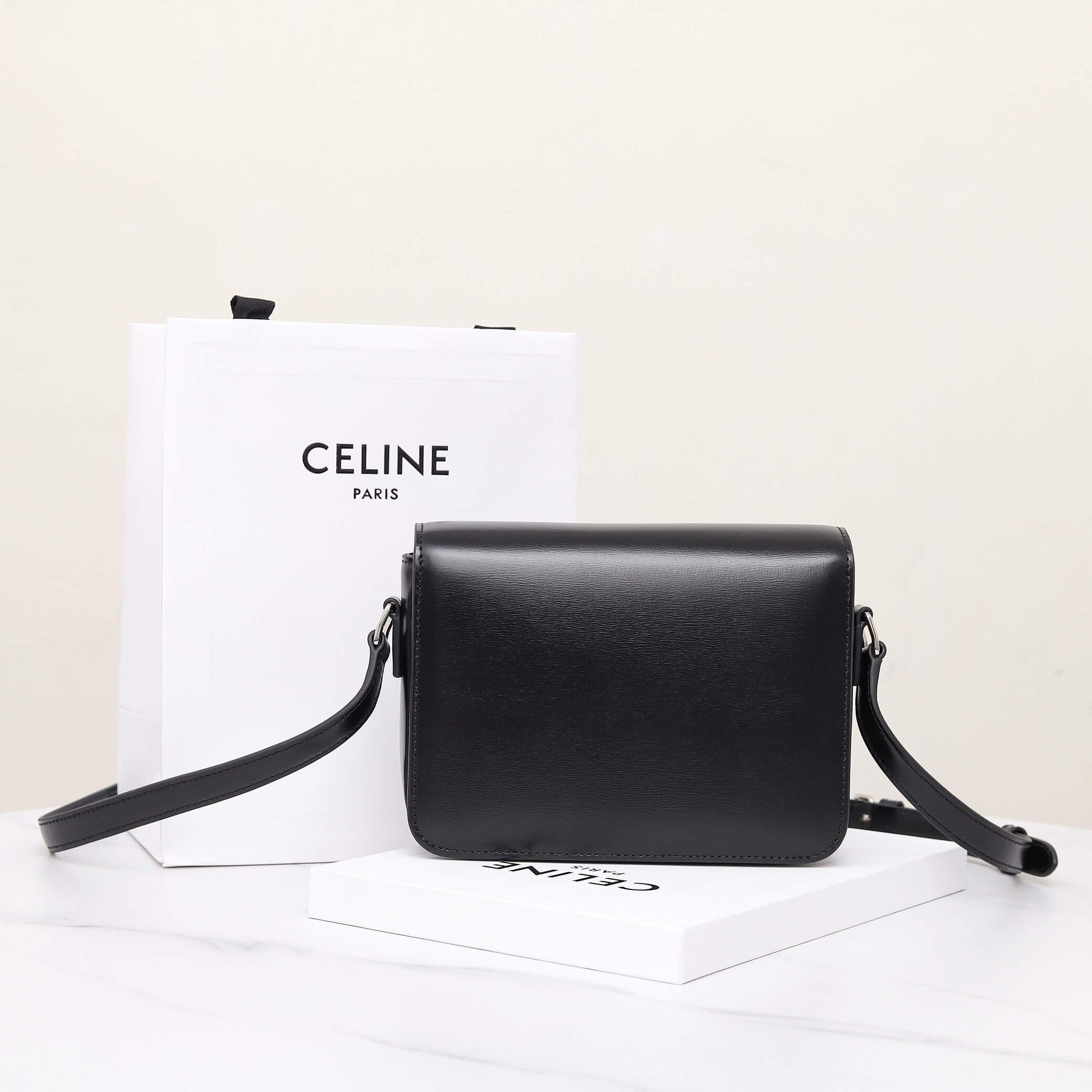 CELINE TEEN TRIOMPHE handbag(HIGH-END GRADE)