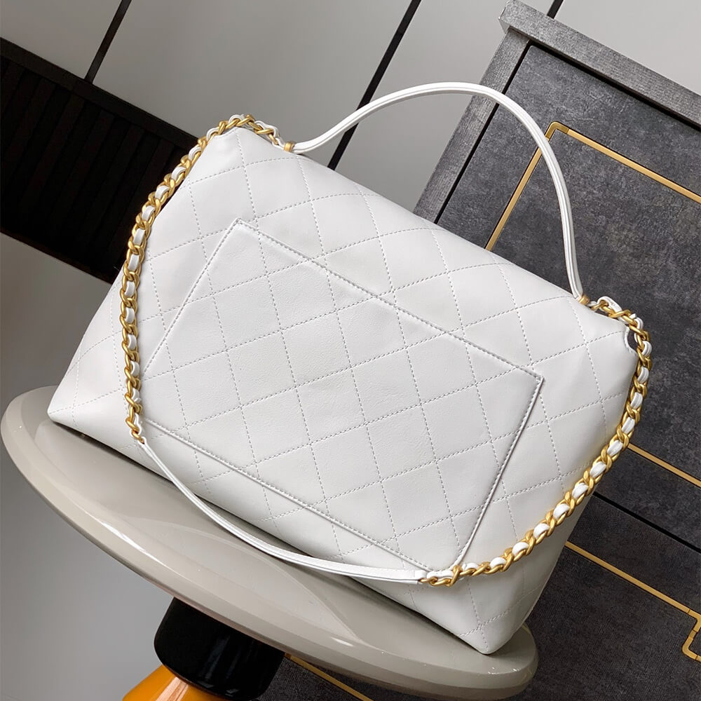 Chanel Maxi Flap Top Handle