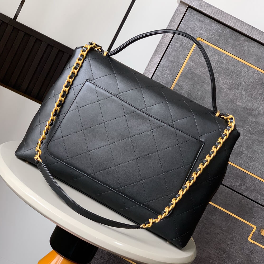 Chanel Maxi Flap Top Handle
