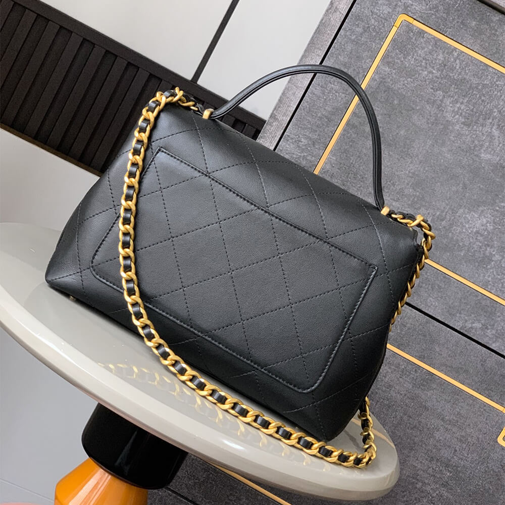 Chanel Large Flap Top Handle