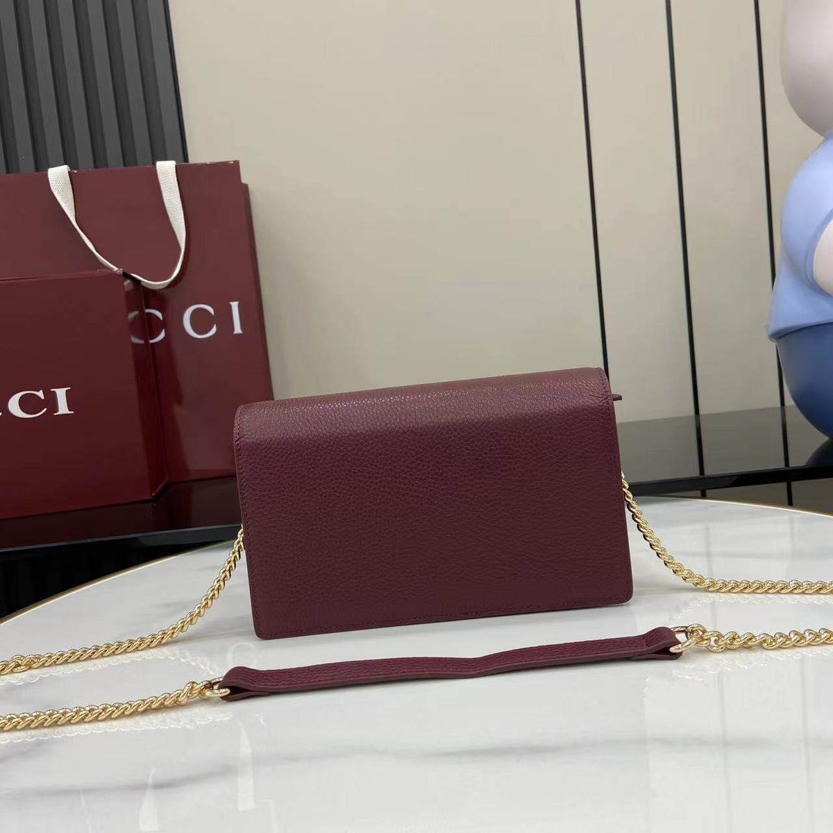 Gucci Horsebit Chain Wallet