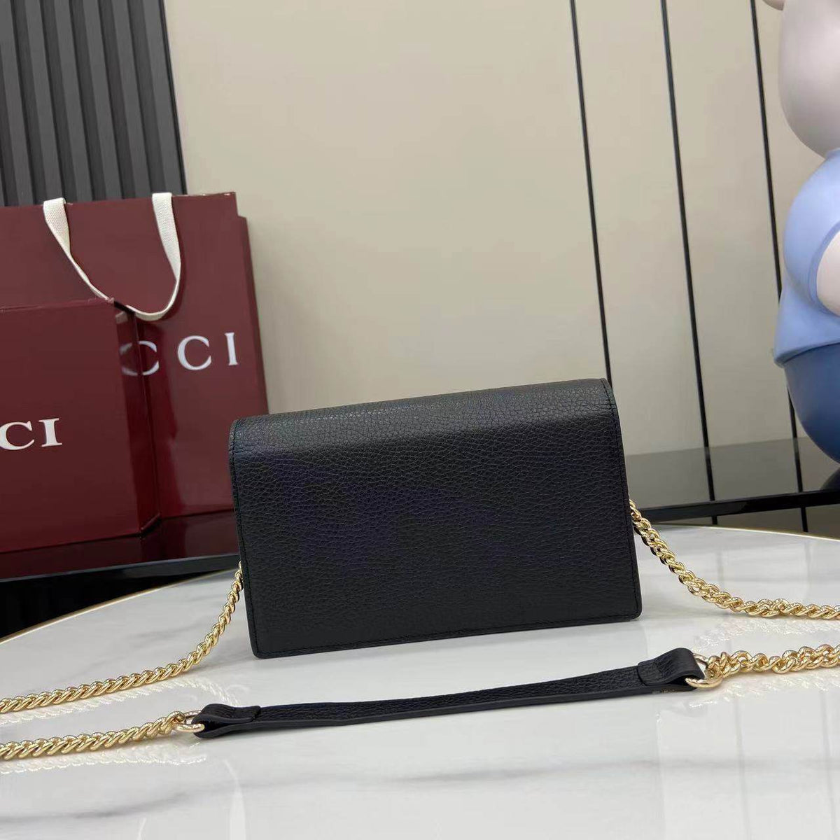 Gucci Horsebit Chain Wallet