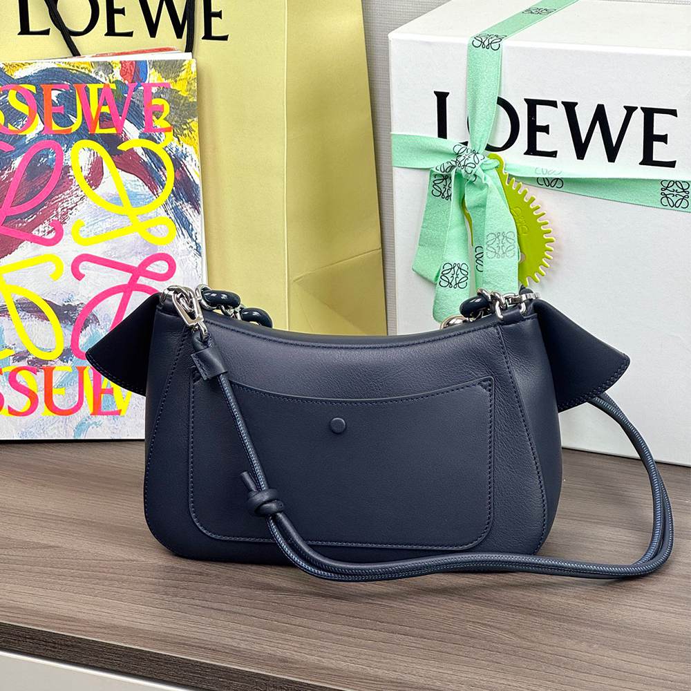 LOEWE Medium Ola bag in smooth calfskin(HIGH-END GRADE)