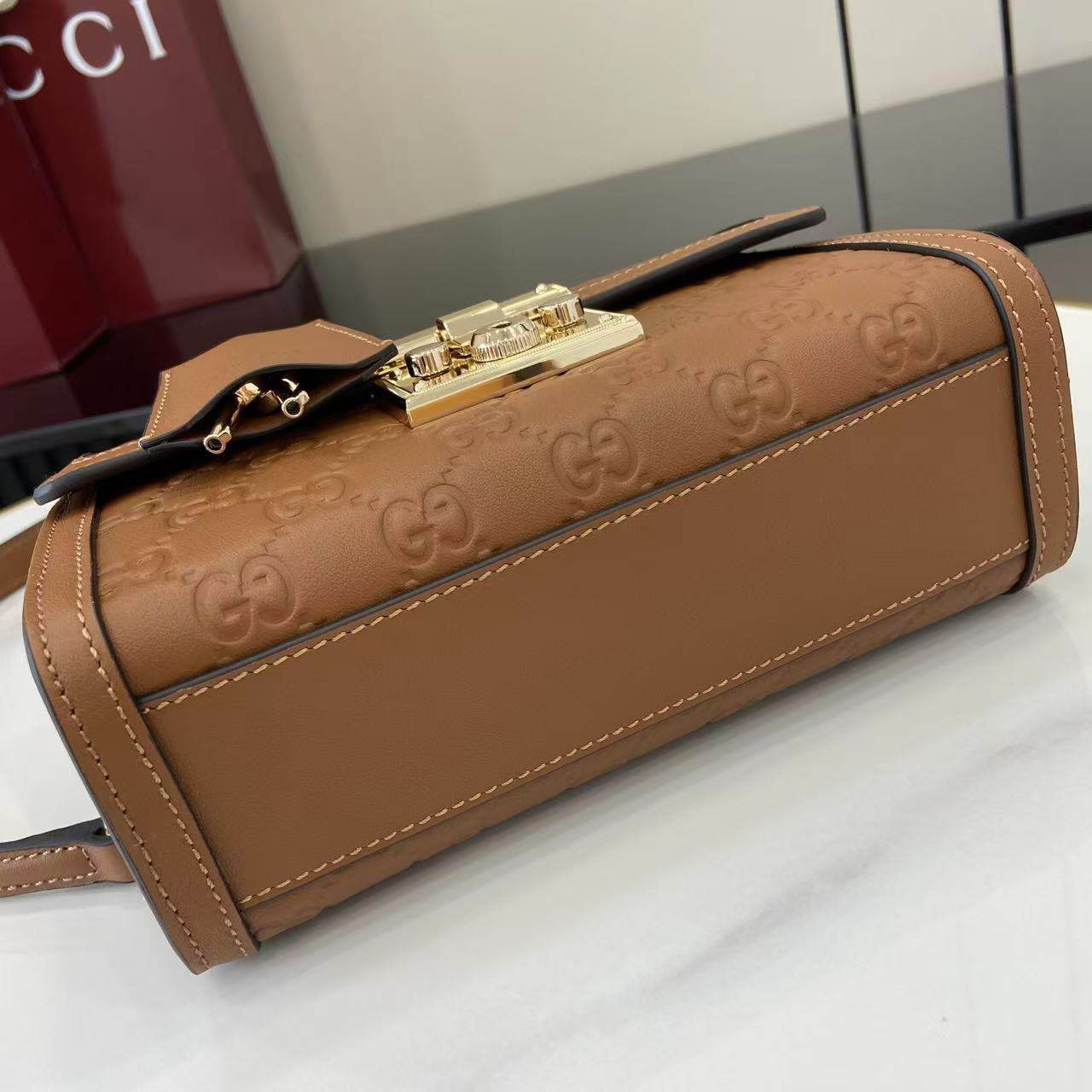 Gucci Padlock small top handle bag