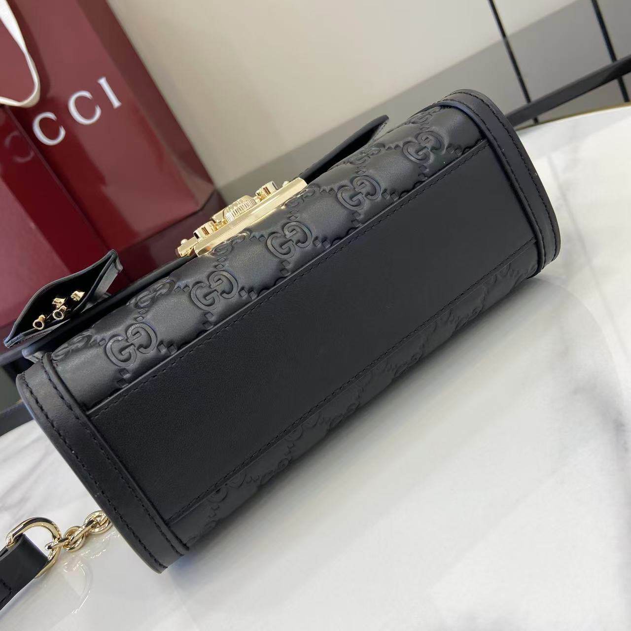 Gucci Padlock small top handle bag