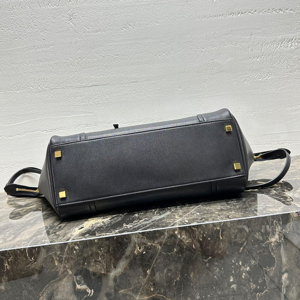 CELINE MEDIUM NEW LUGGAGE IN SUPPLE SHINY LAMBSKIN(HIGH-END GRADE)