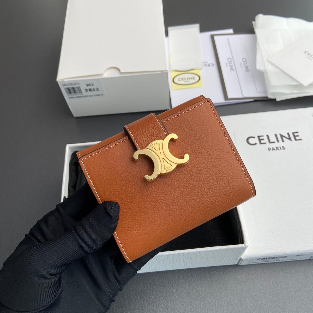 Celine Nino Slim Strap Wallet