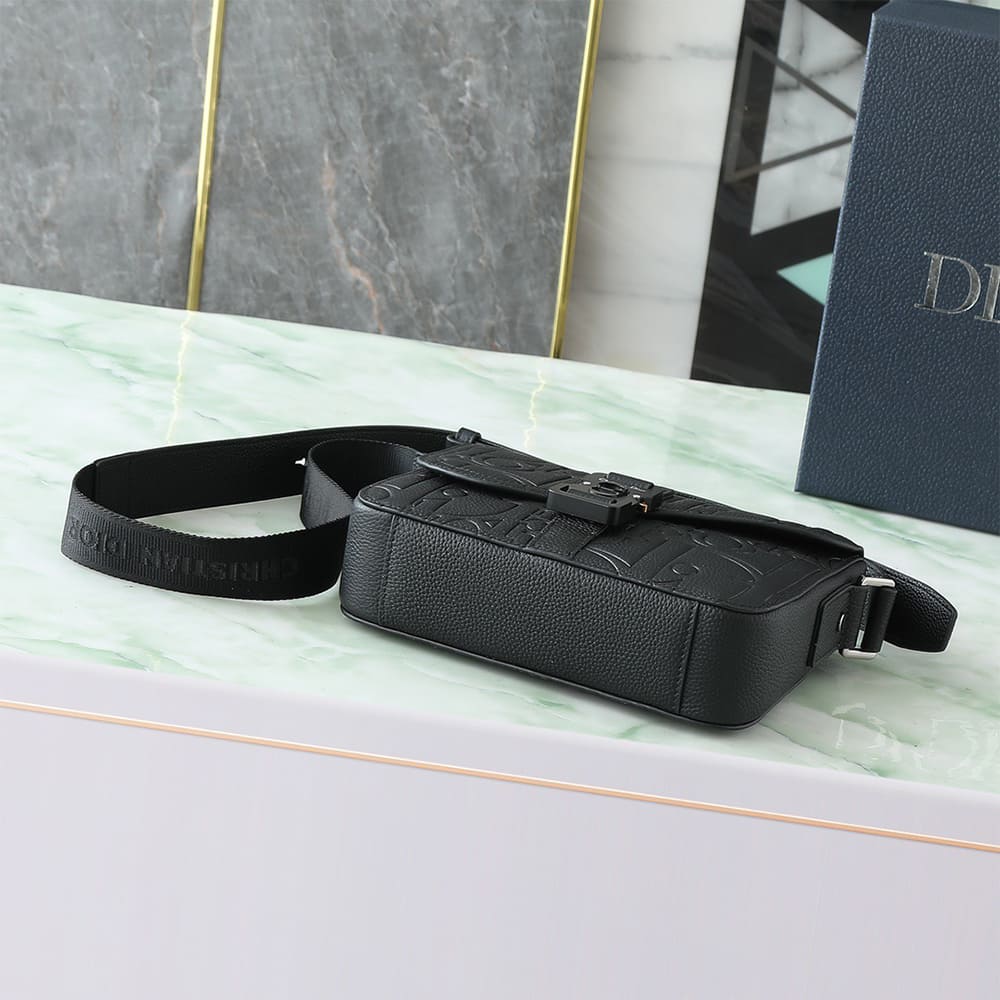 Dior Small Saddle Messenger Bag with Flap