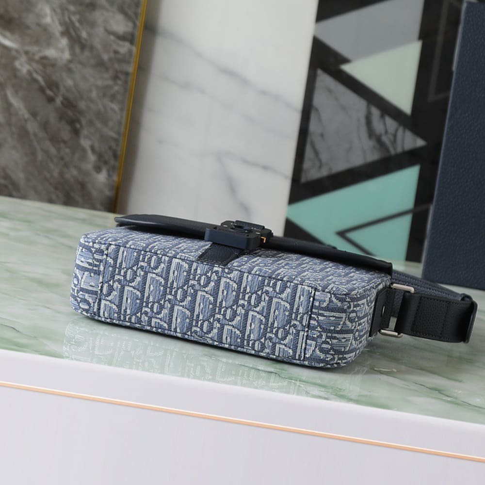 Dior Small Saddle Messenger Bag with Flap