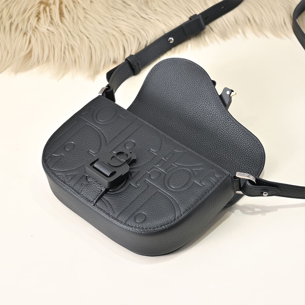 Dior Mini Saddle Messenger Bag with Flap