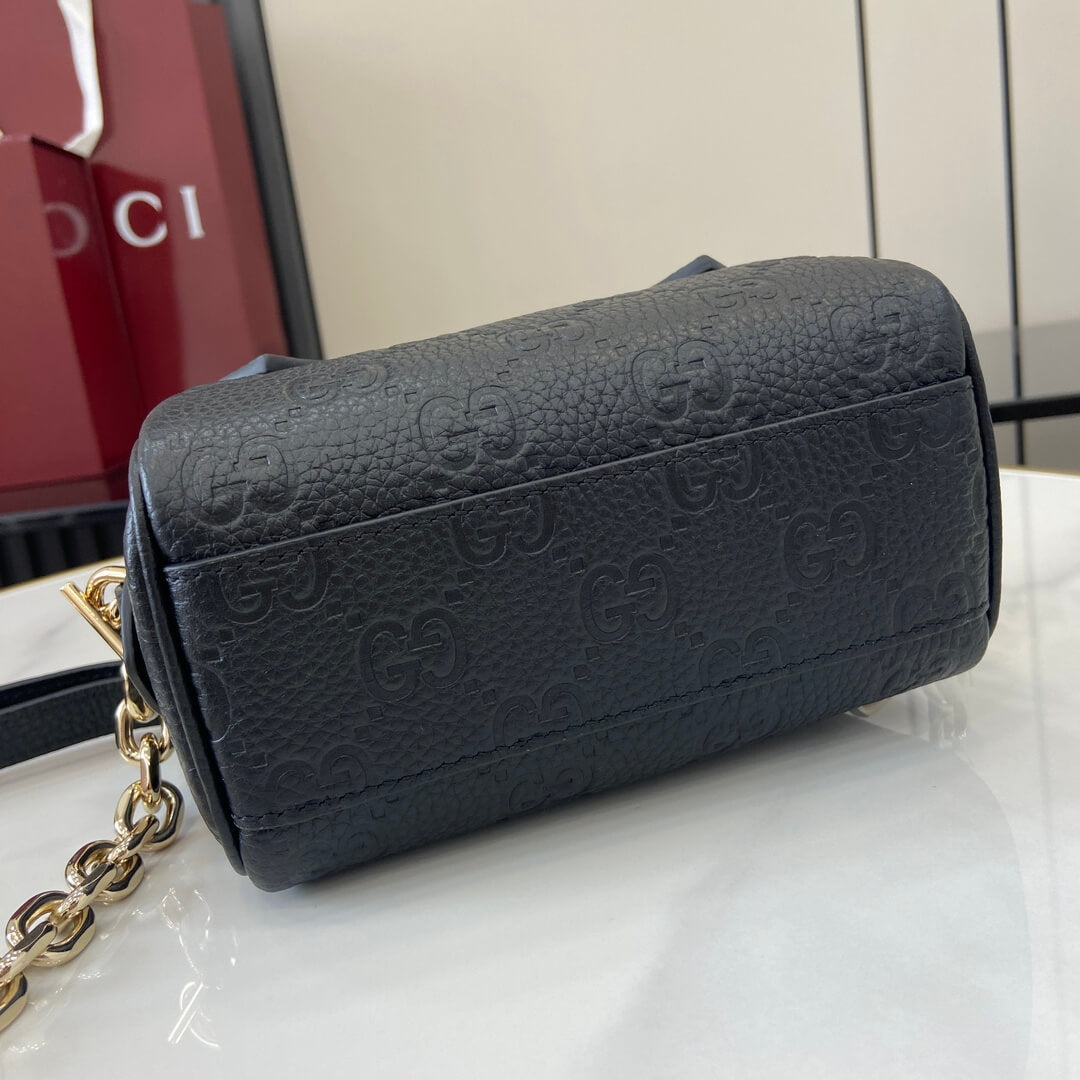 Gucci Emblem Mini Boston