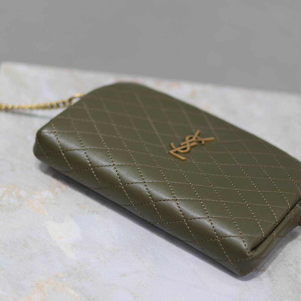 Ysl Gaby Zippered Pouch