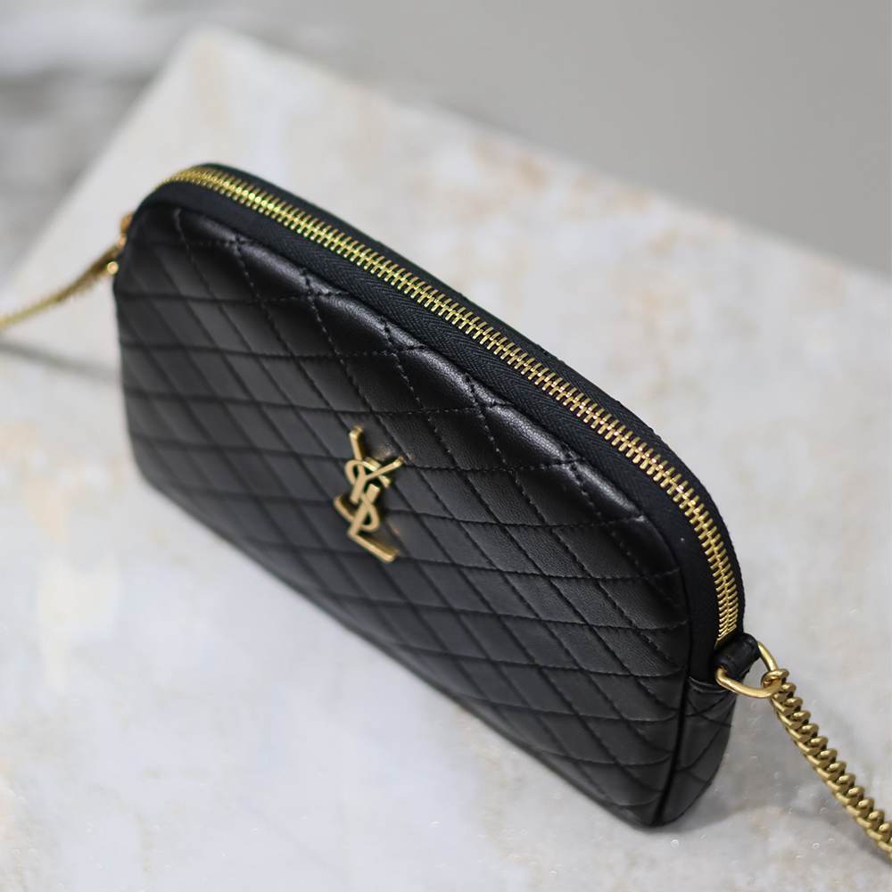 Ysl Gaby Zippered Pouca