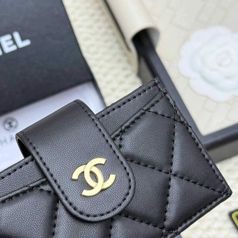 CHANEL Accordion Card Holder