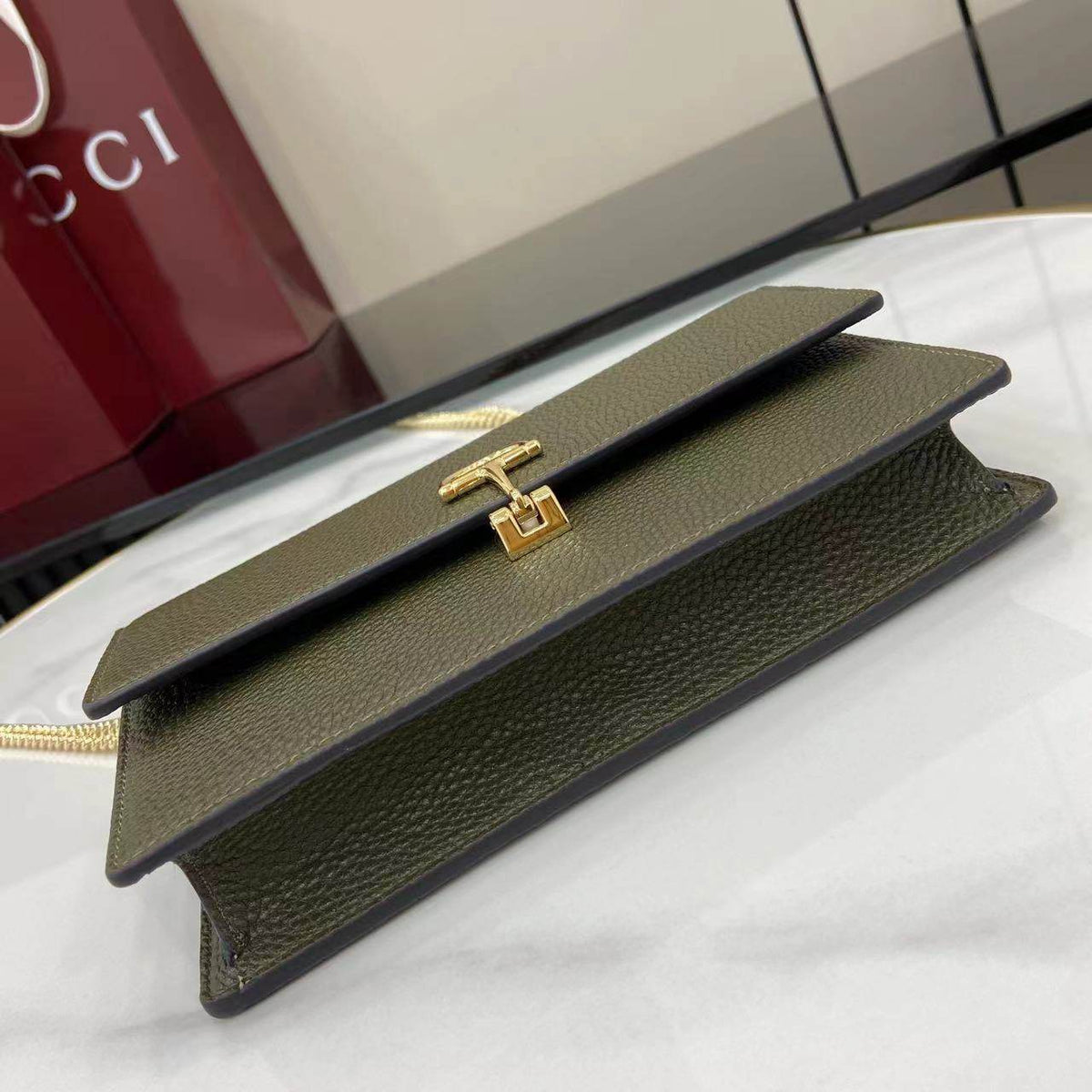 Gucci Horsebit Chain Wallet
