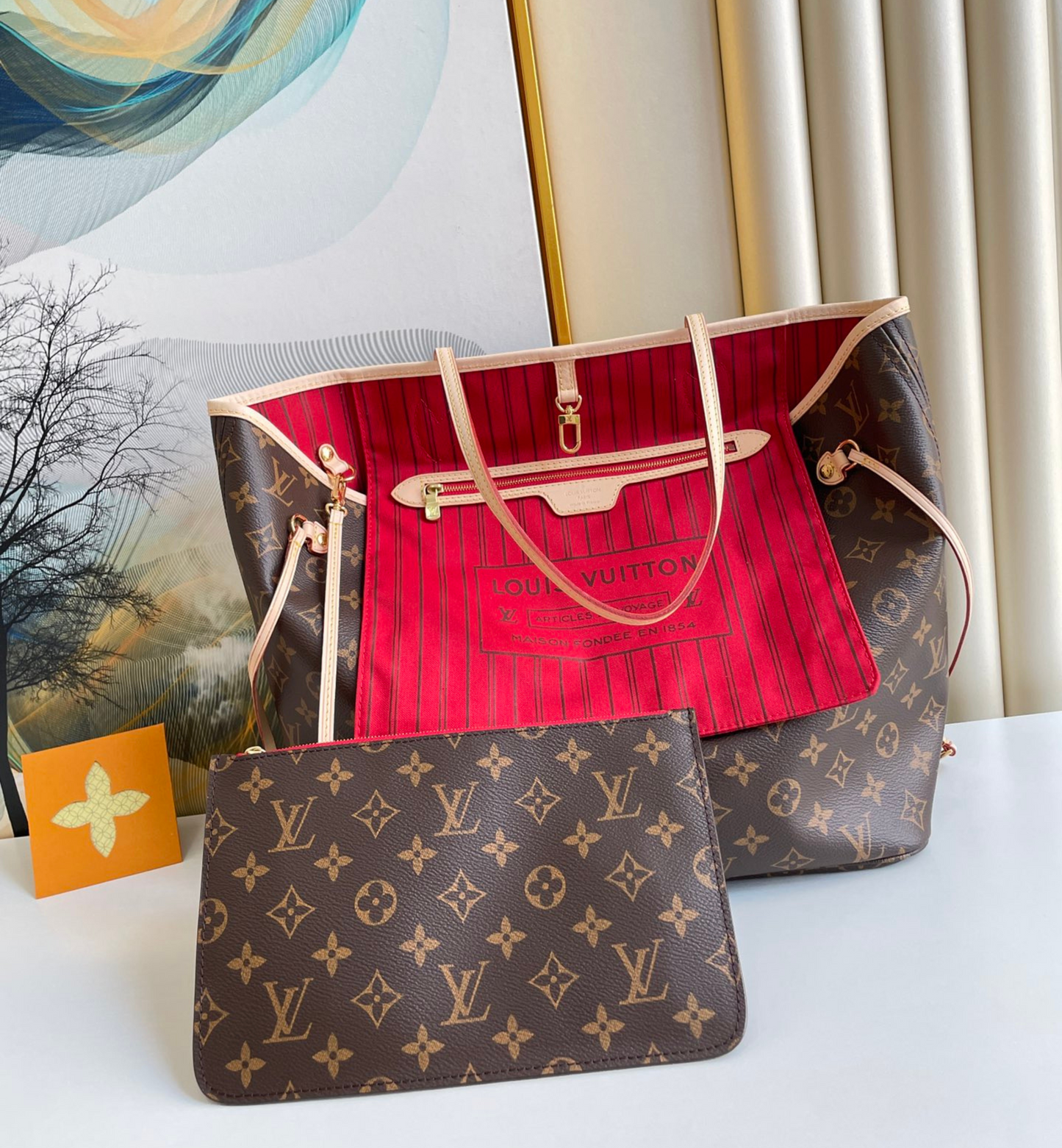 Bolsa Louis Vuitton Neverfull Monogram MM