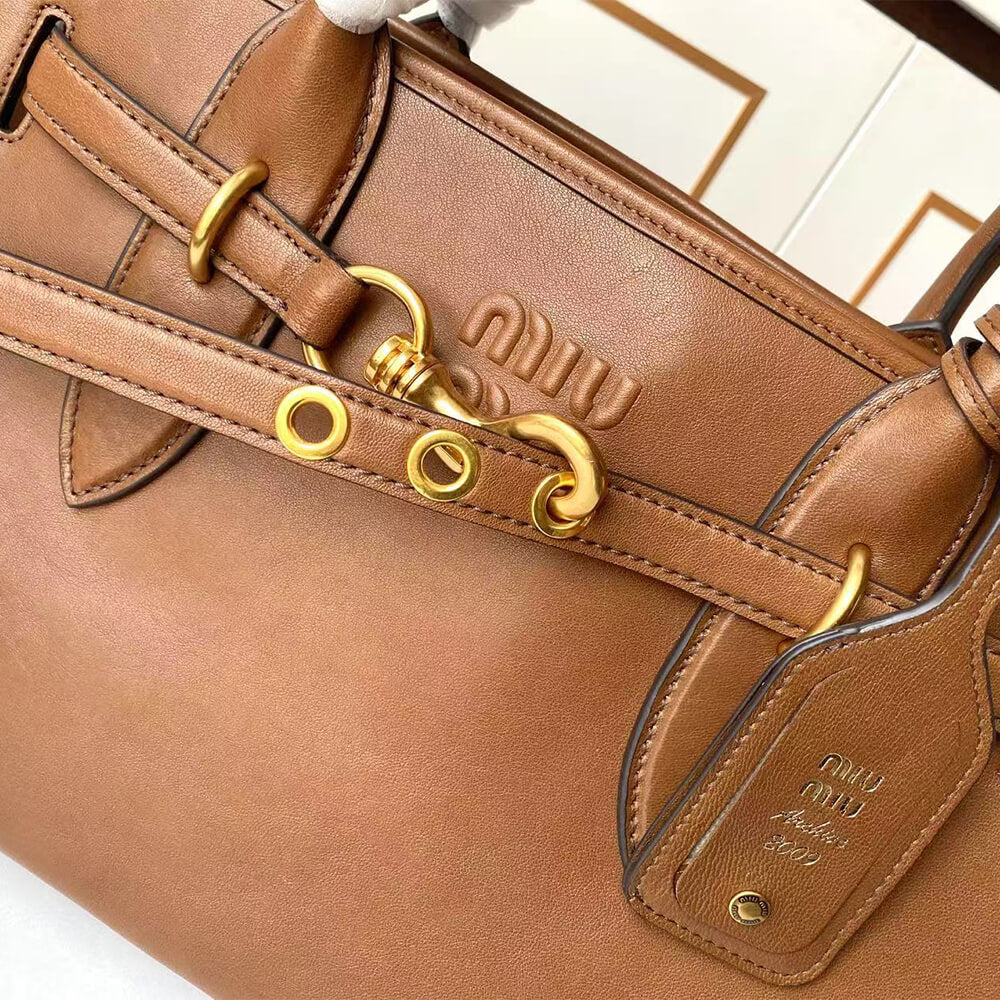 MiuMiu Large Aventure Nappa