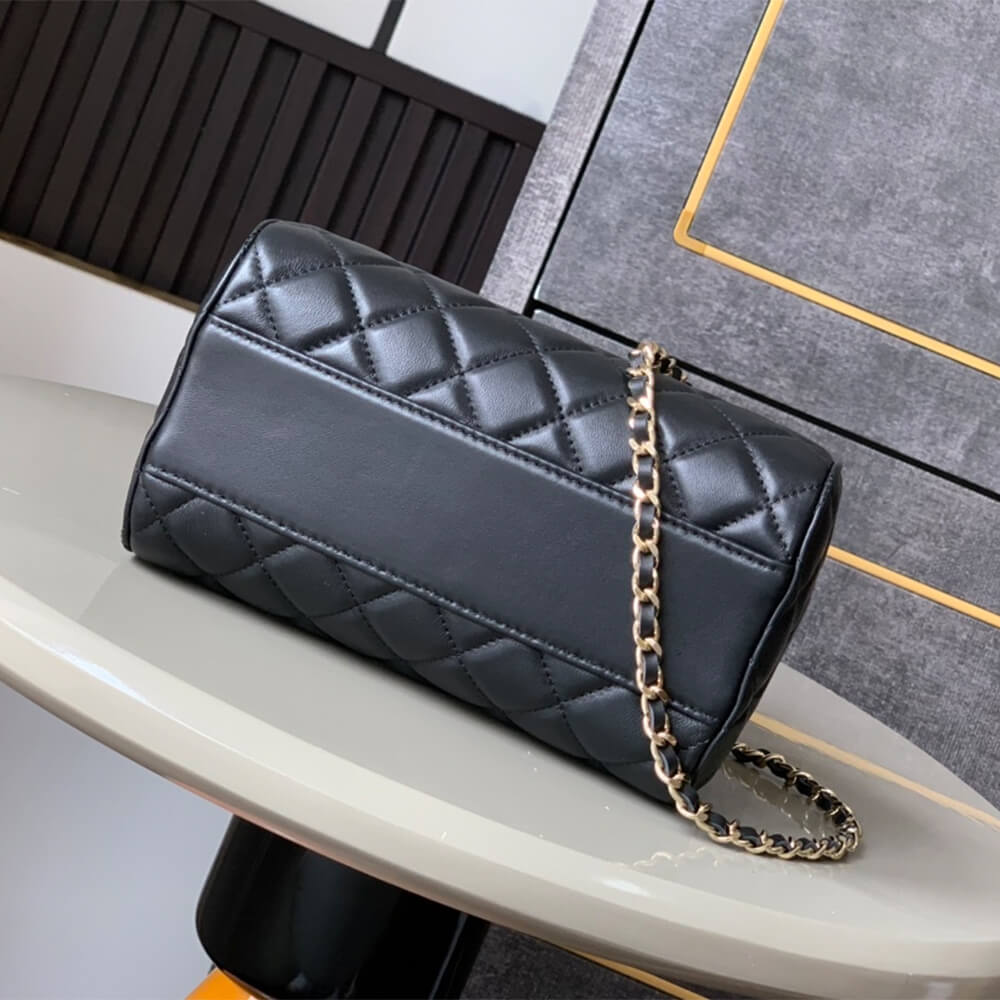 Chanel Mini Boston Bowling